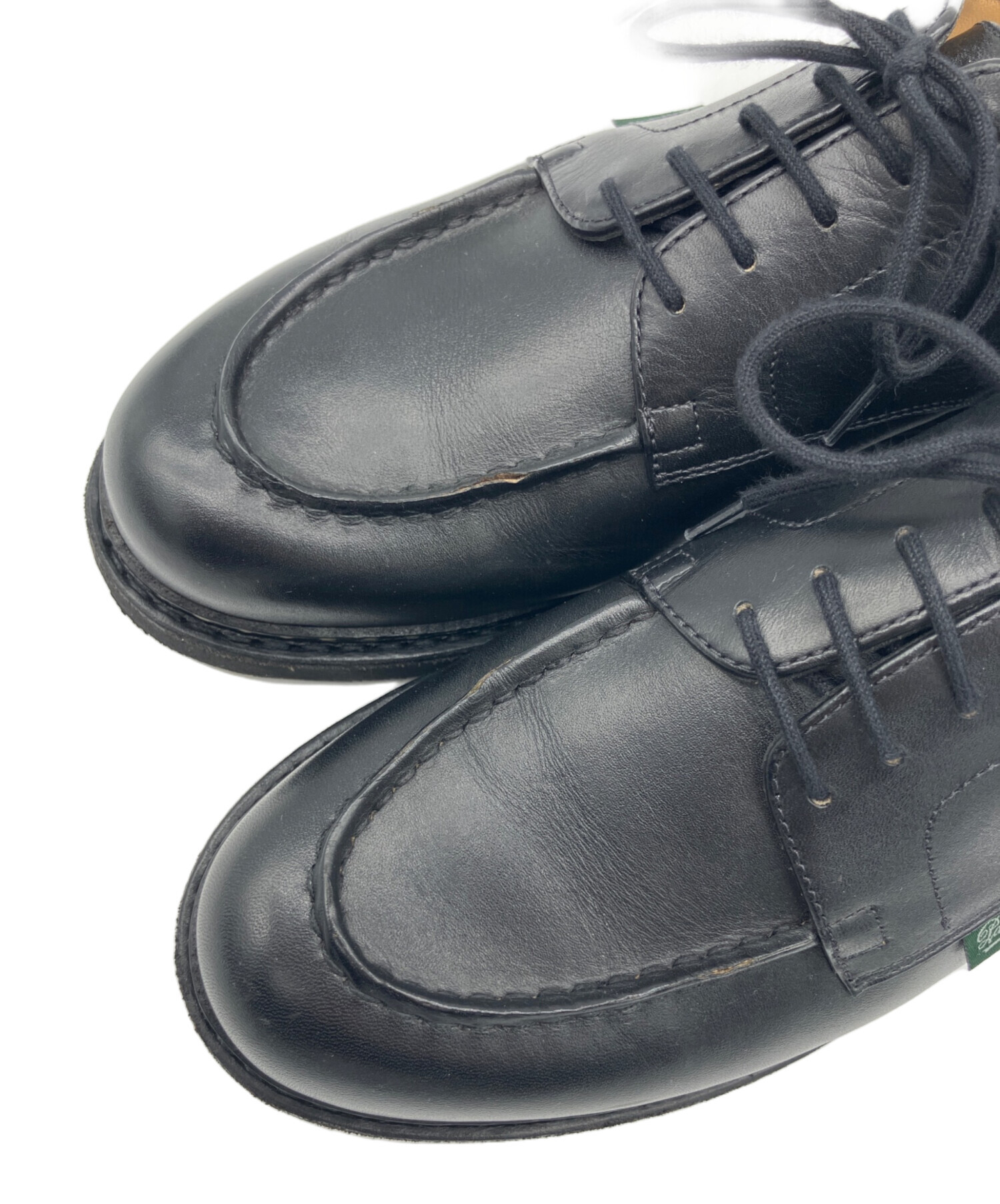 Paraboot / ドレスシューズ/UK11.5/ブラック/レザー// 中古・古着通販】PARABOOT (パラブーツ) レザーシューズ ブラック