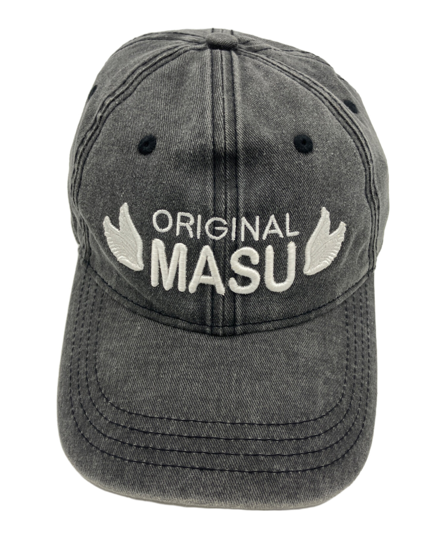 中古・古着通販】masu (エムエーエスユー) キャップ グレー サイズ:ONE
