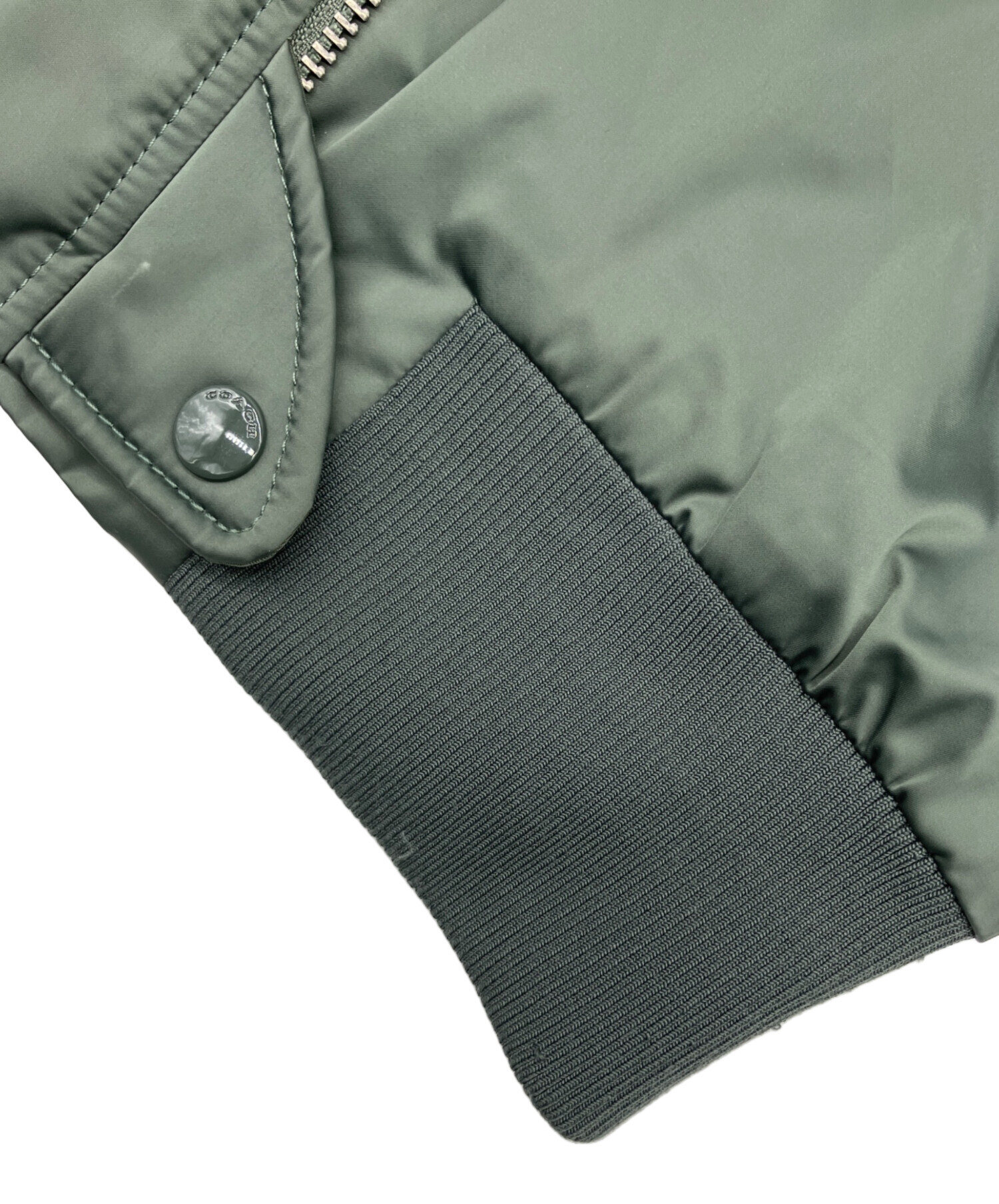 中古・古着通販】COACH (コーチ) フライトジャケット カーキ サイズ:S