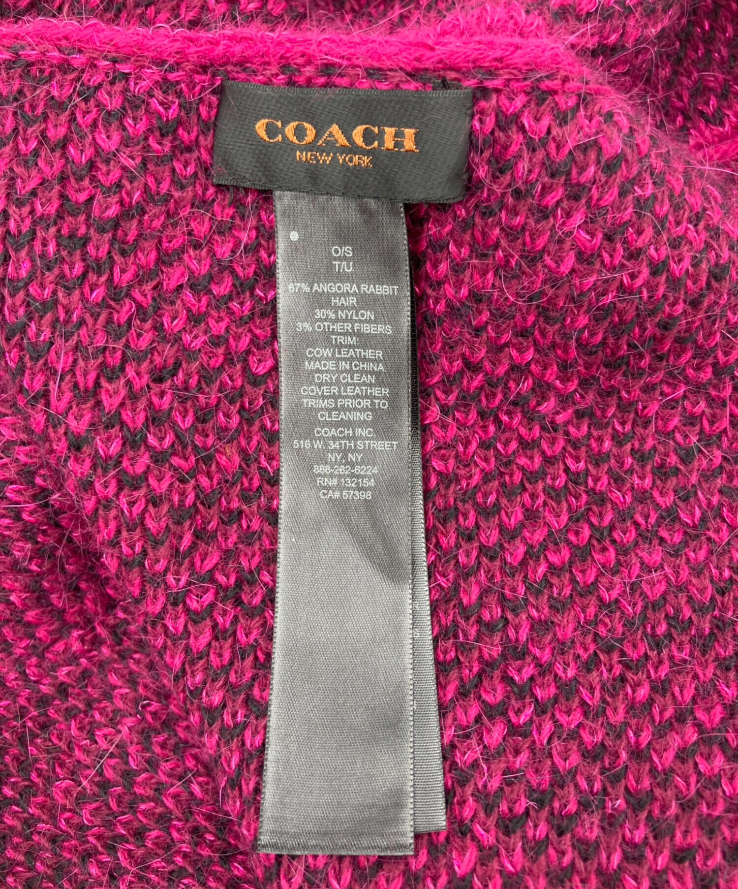 中古・古着通販】COACH (コーチ) スヌード 未使用品｜ブランド・古着