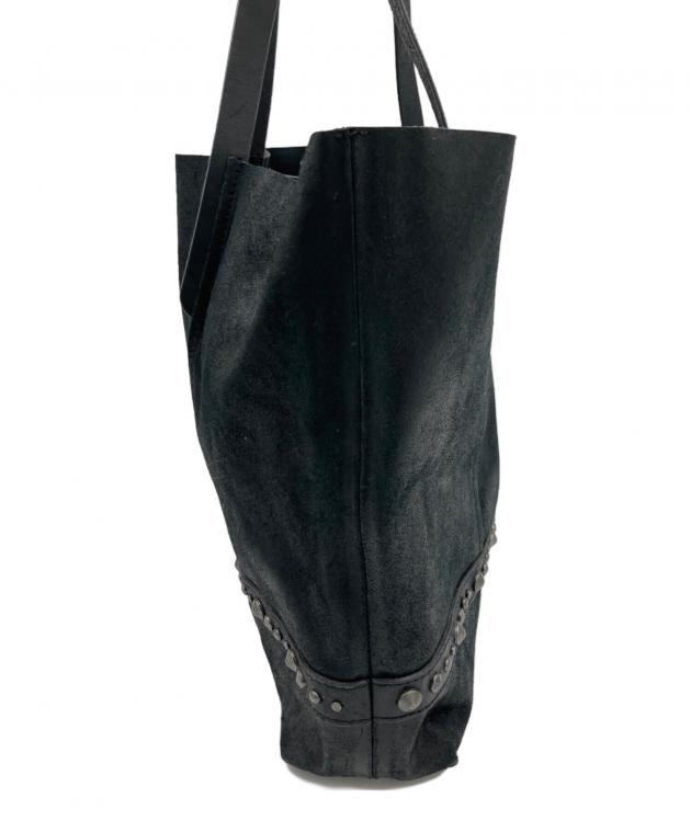 中古・古着通販】DIESEL (ディーゼル) レザースタッズトートバッグ 中古・古着通販】DIESEL (ディーゼル) レザースタッズトートバッグ