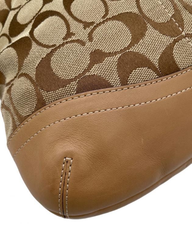 中古・古着通販】COACH (コーチ) ショルダーバッグ ブラウン｜ブランド