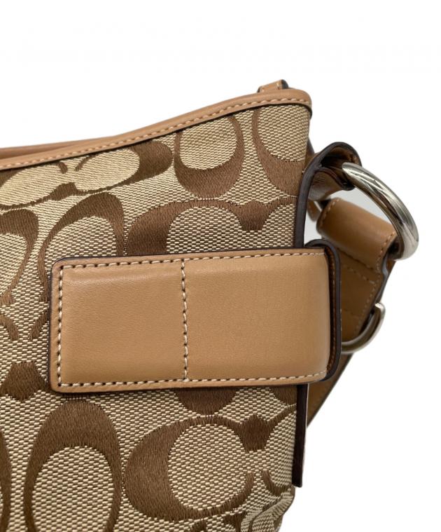 中古・古着通販】COACH (コーチ) ショルダーバッグ ブラウン｜ブランド