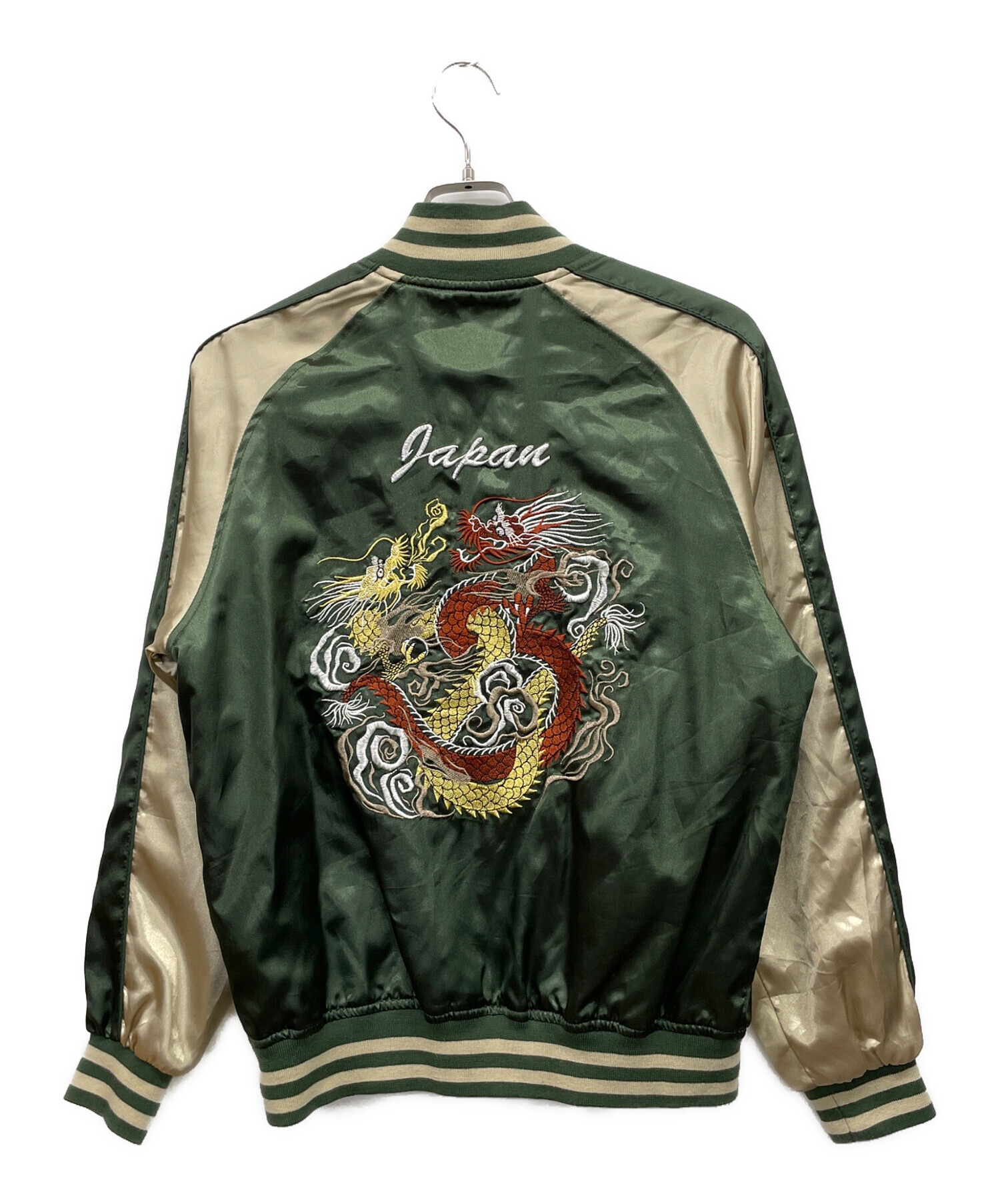 中古・古着通販】一心如鏡 (イッシンニョキョウ) スカジャン グリーン