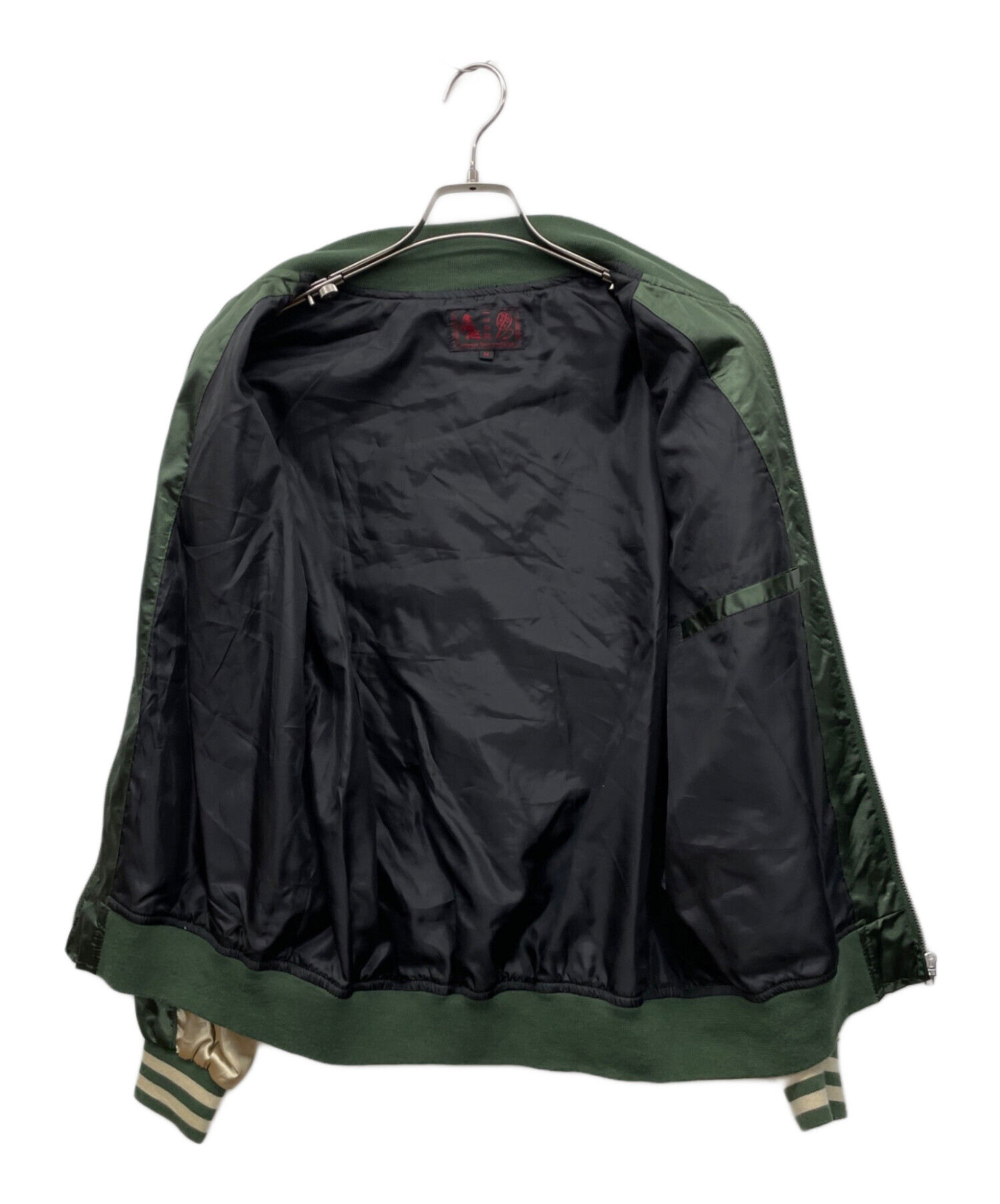 中古・古着通販】一心如鏡 (イッシンニョキョウ) スカジャン グリーン