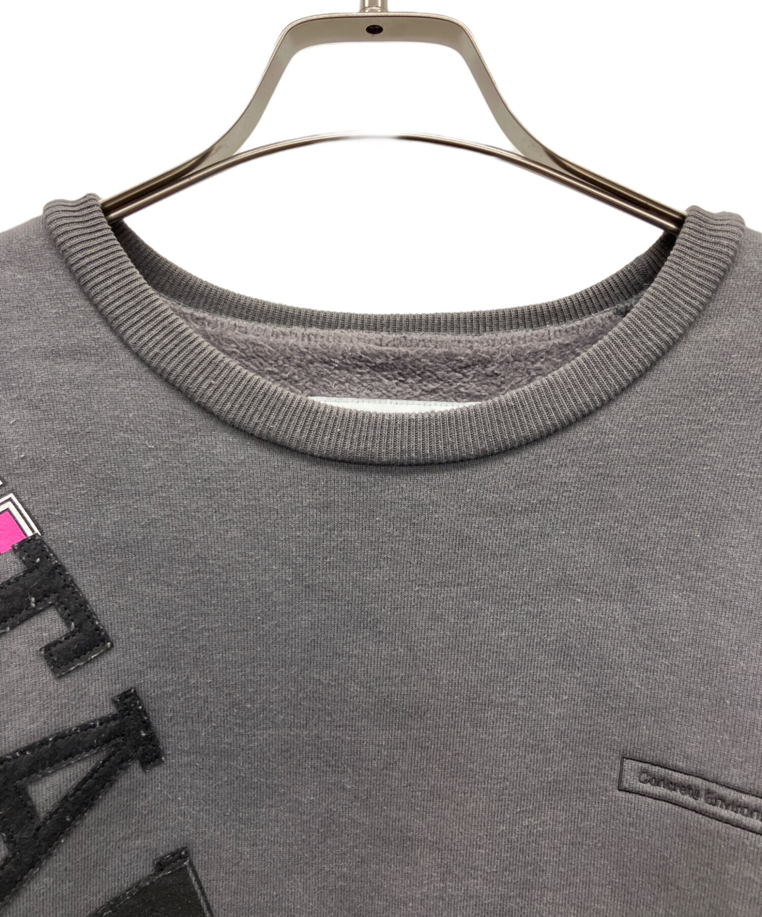 WTAPS グレー スウェットシャツ 中古・古着通販】WTAPS (ダブルタップス) クルーネックスウェット