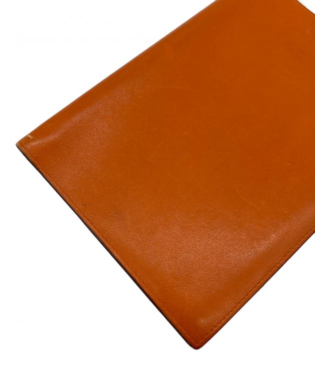 中古・古着通販】HERMES (エルメス) 手帳カバー オレンジ｜ブランド