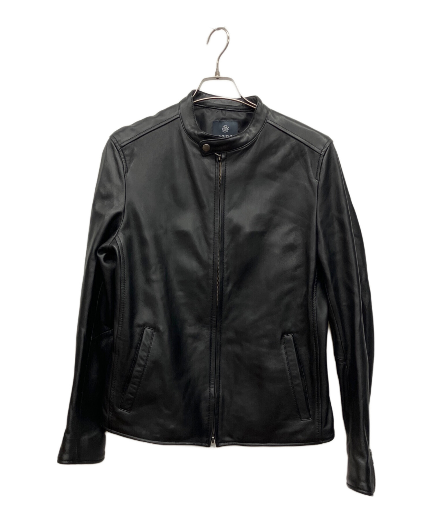 ナノユニバース　羊革　ラムレザー　ジャケット 中古・古着通販】nano・universe (ナノ・ユニバース) ラムレザー