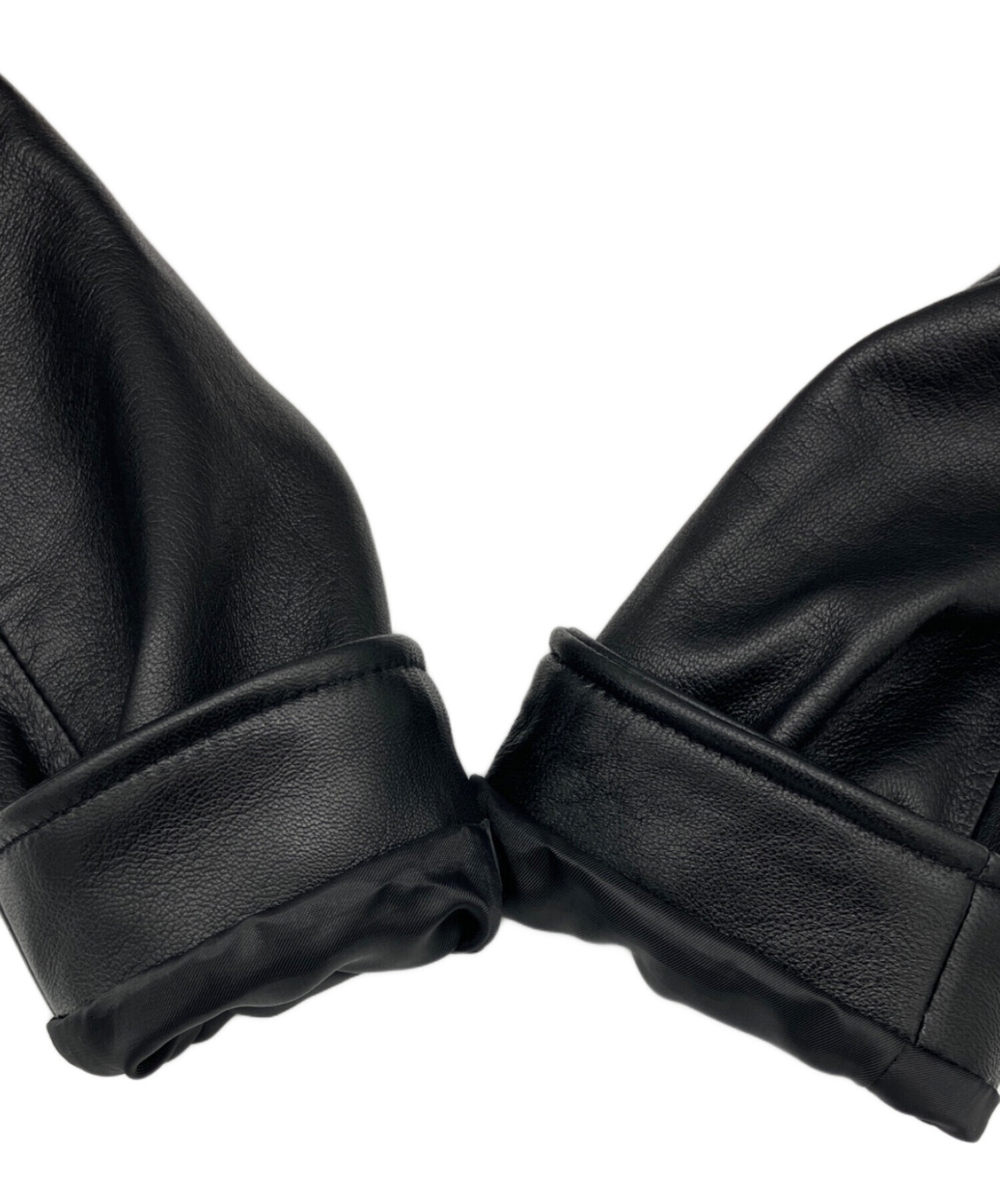 新品未使用タグ付き　ナノユニバース　ラムレザー　羊革　L 黒　ブラック 中古・古着通販】nano・universe (ナノ・ユニバース) ラムレザー