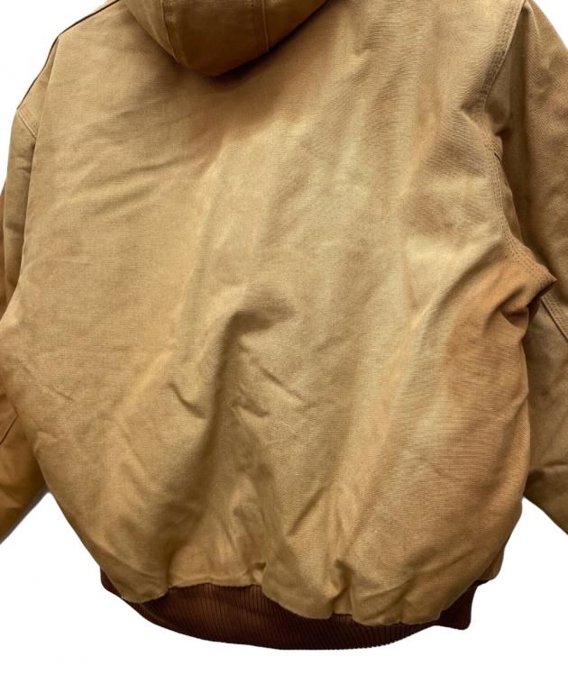 「L」Rebuild◎カーハート★ワイドシルエットジャケット/ブラウン系/古着/ Carhartt カーハート サンタフェジャケット メンズL 古着 ダック地