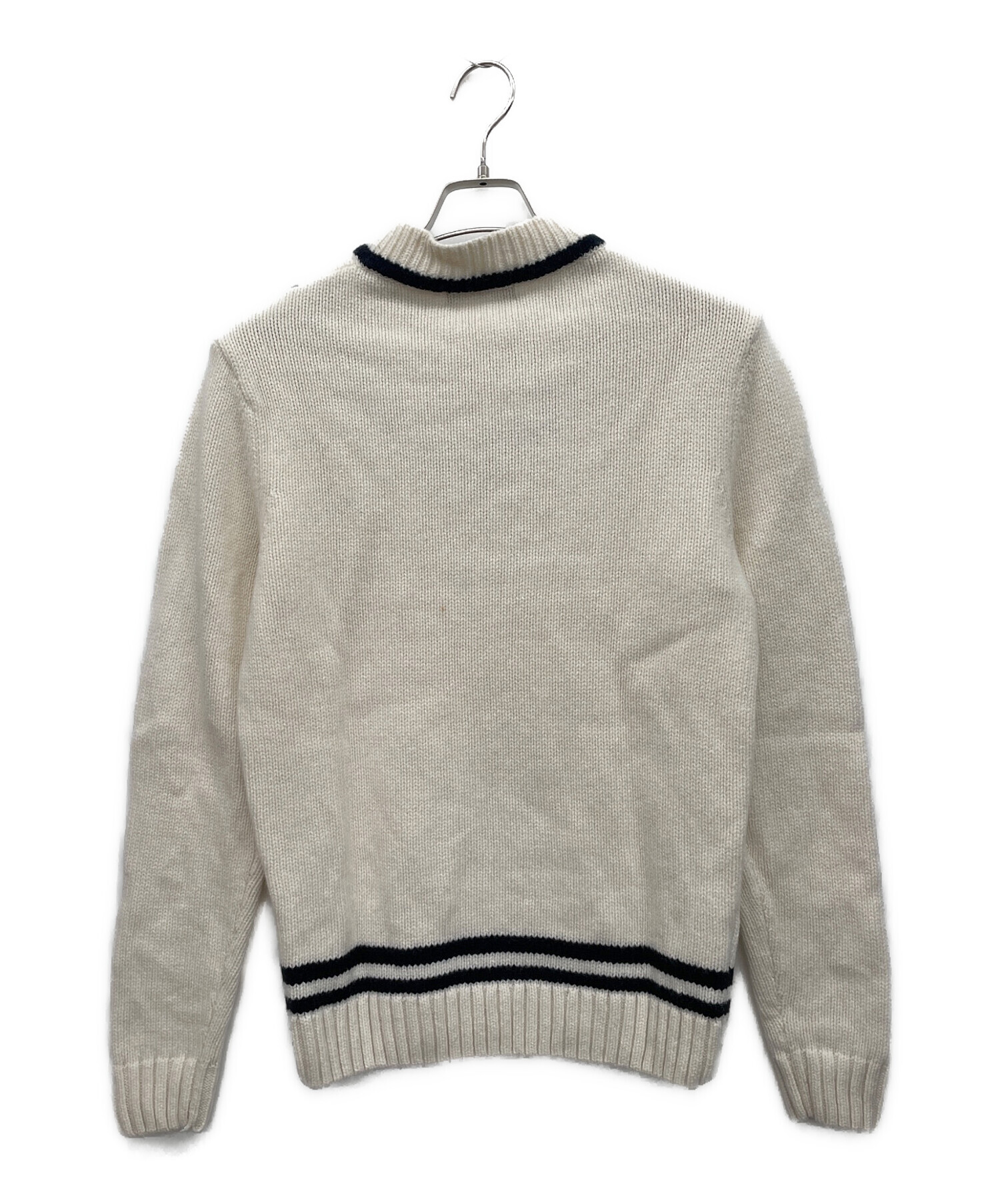 中古・古着通販】FRED PERRY (フレッドペリー) 厚手ニット ベージュ 