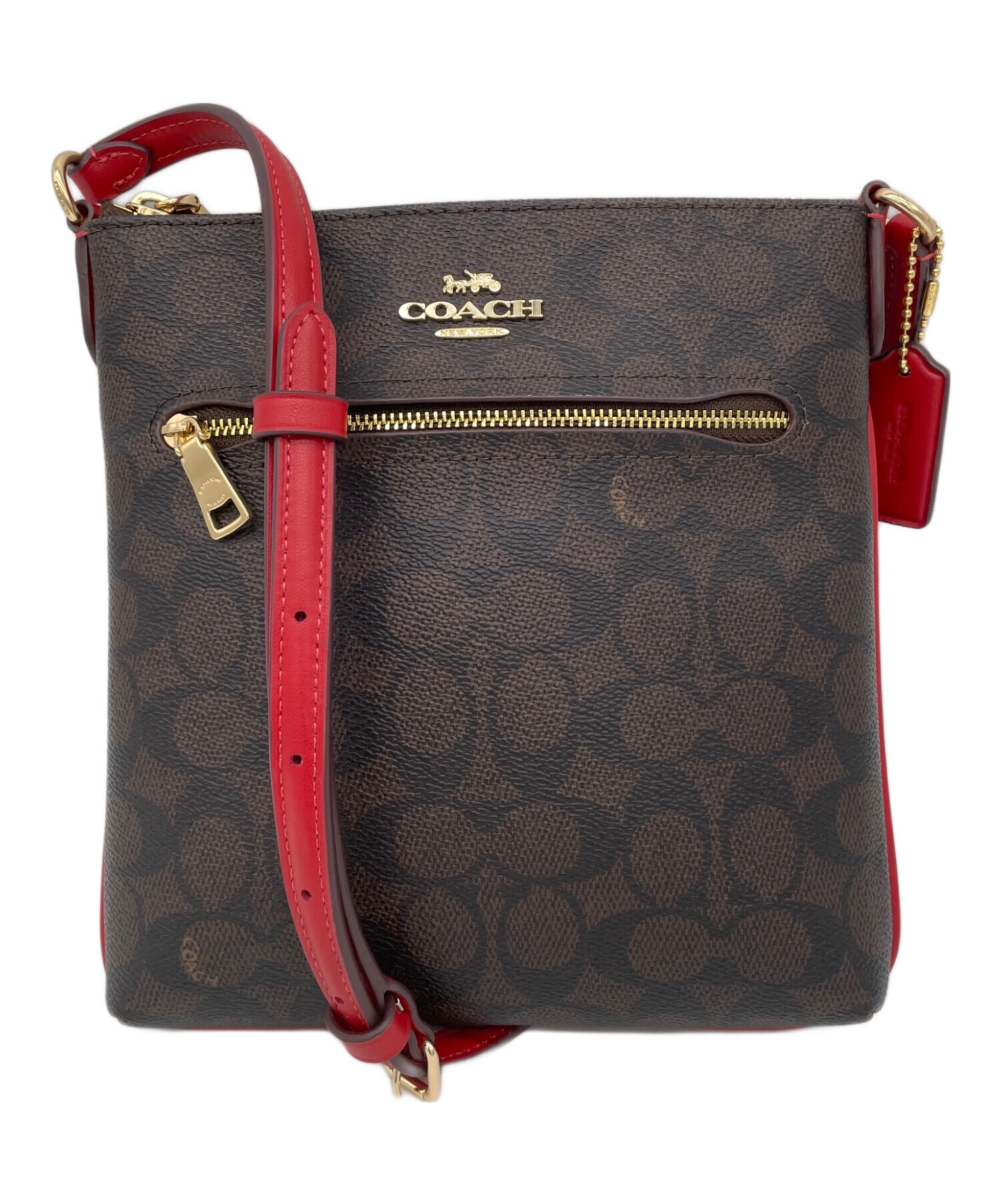 中古・古着通販】COACH (コーチ) ミニ ローアン ファイル バッグ 