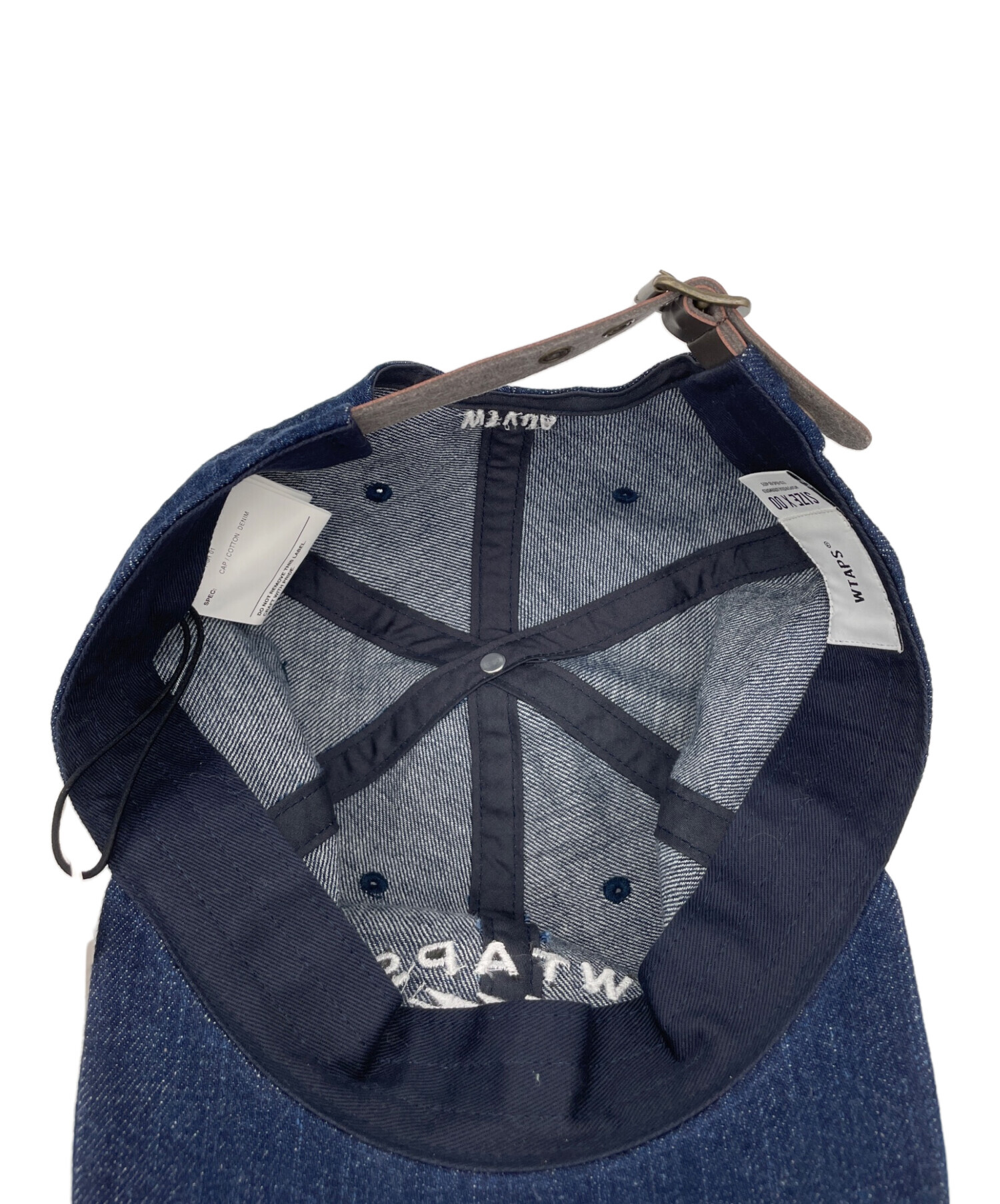 中古・古着通販】WTAPS (ダブルタップス) デニムキャップ インディゴ