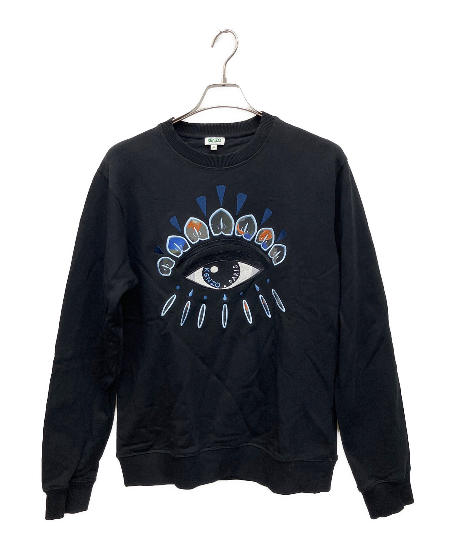 中古・古着通販】KENZO (ケンゾー) スウェットシャツ ブラック サイズ 