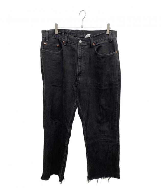 中古・古着通販】LEVI'S (リーバイス) デニムパンツ ブラック サイズ