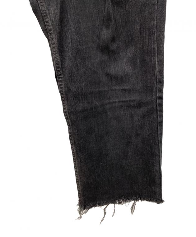 中古・古着通販】LEVI'S (リーバイス) デニムパンツ ブラック サイズ