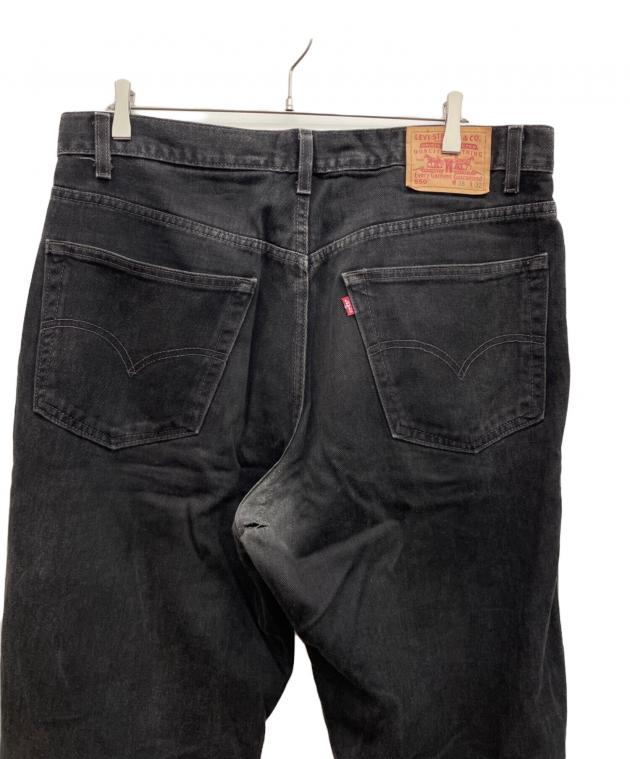 Levi's リーバイス デニムパンツ L 黒 【古着】【中古】【送料無料】 中古・古着通販】LEVI'S (リーバイス) デニムパンツ ブラック サイズ