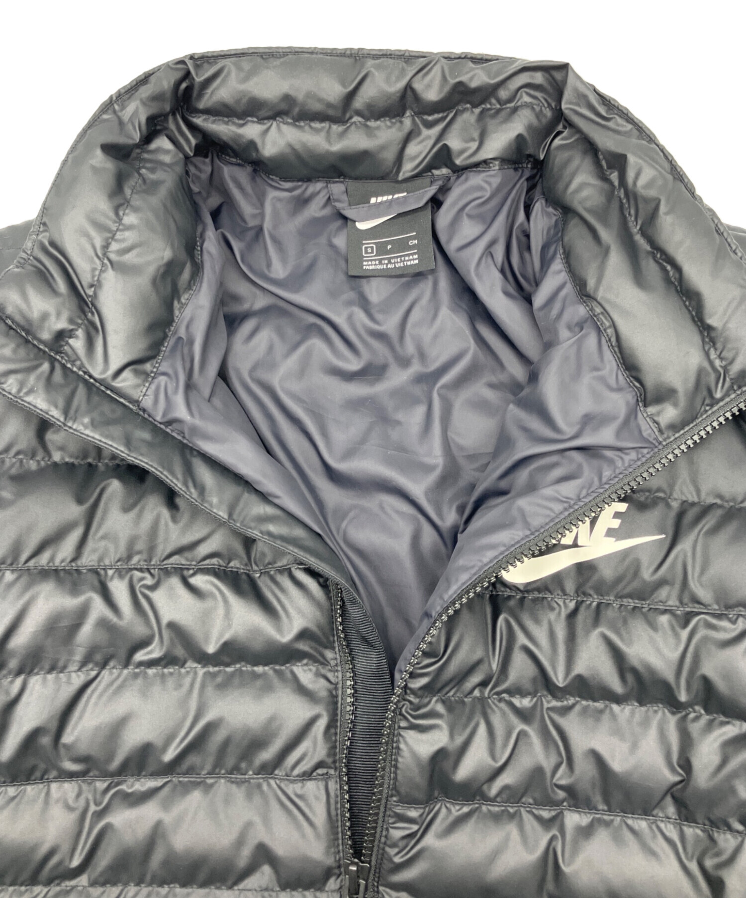 中古・古着通販】NIKE (ナイキ) SYNフィル バブル ジャケット ブラック