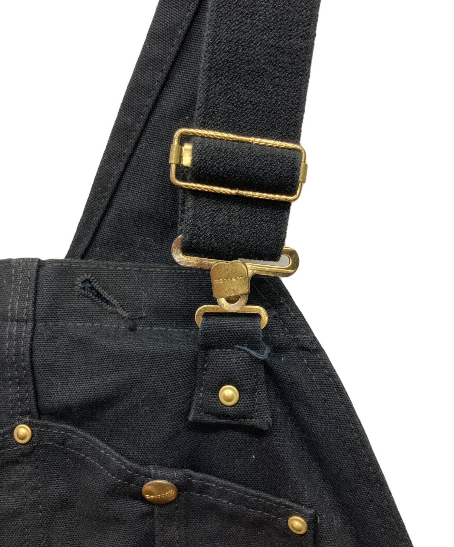 中古・古着通販】CarHartt (カーハート) オーバーオール ブラック