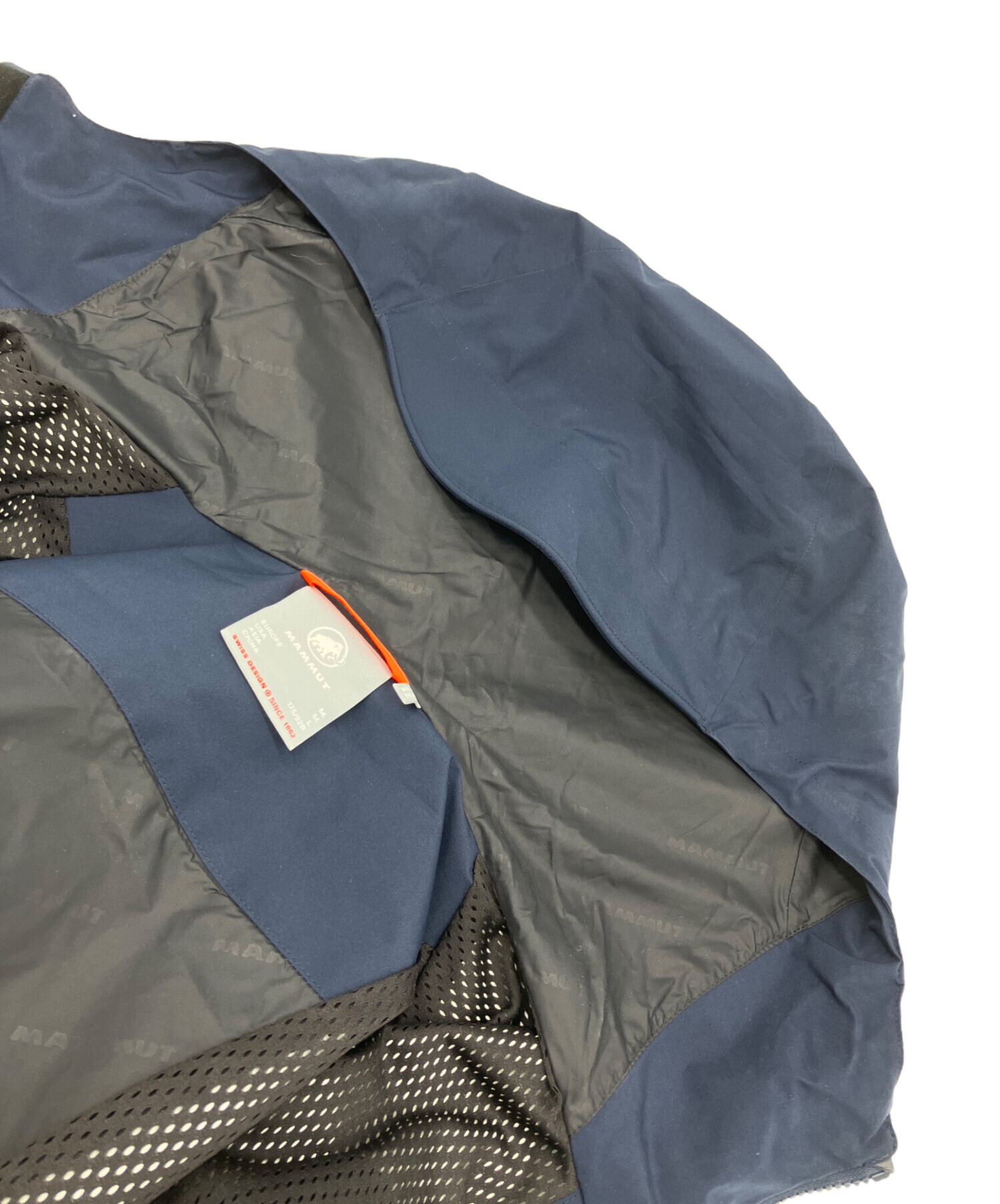 中古・古着通販】MAMMUT (マムート) マウンテンパーカー ネイビー