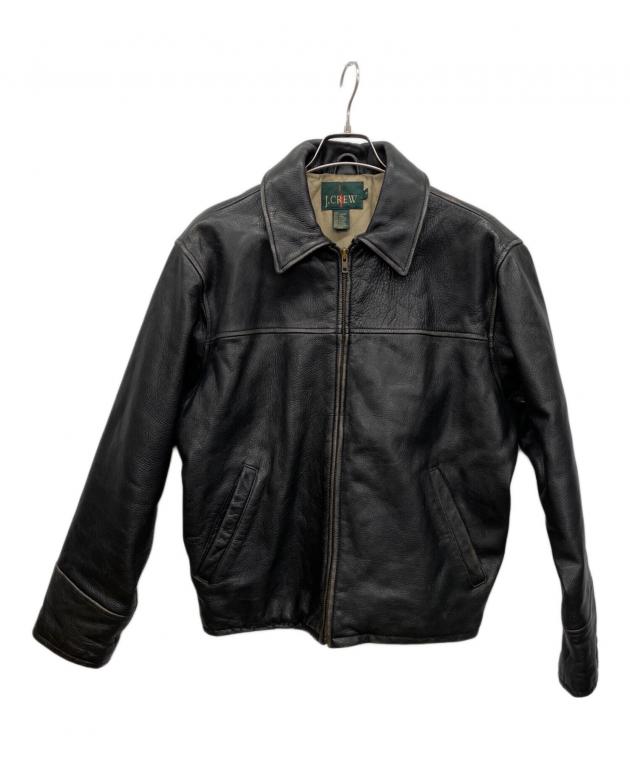 中古・古着通販】J.CREW (ジェイクルー) シングルライダースジャケット