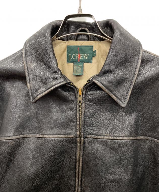 中古・古着通販】J.CREW (ジェイクルー) シングルライダースジャケット