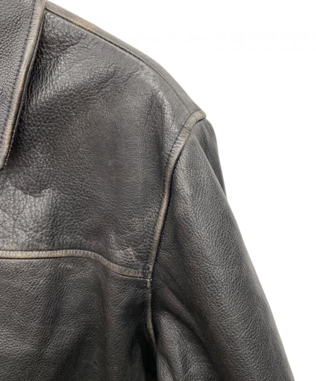 中古・古着通販】J.CREW (ジェイクルー) シングルライダースジャケット