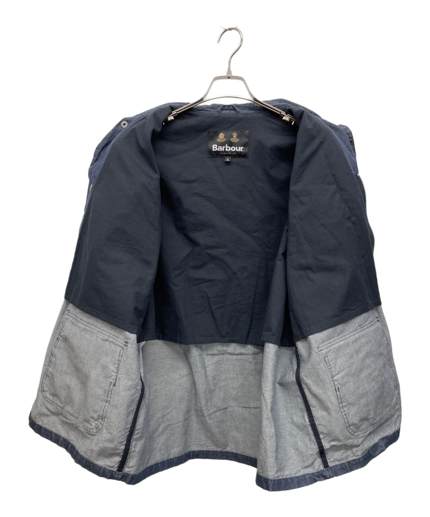 中古・古着通販】Barbour (バブアー) ジャケット ネイビー サイズ:S