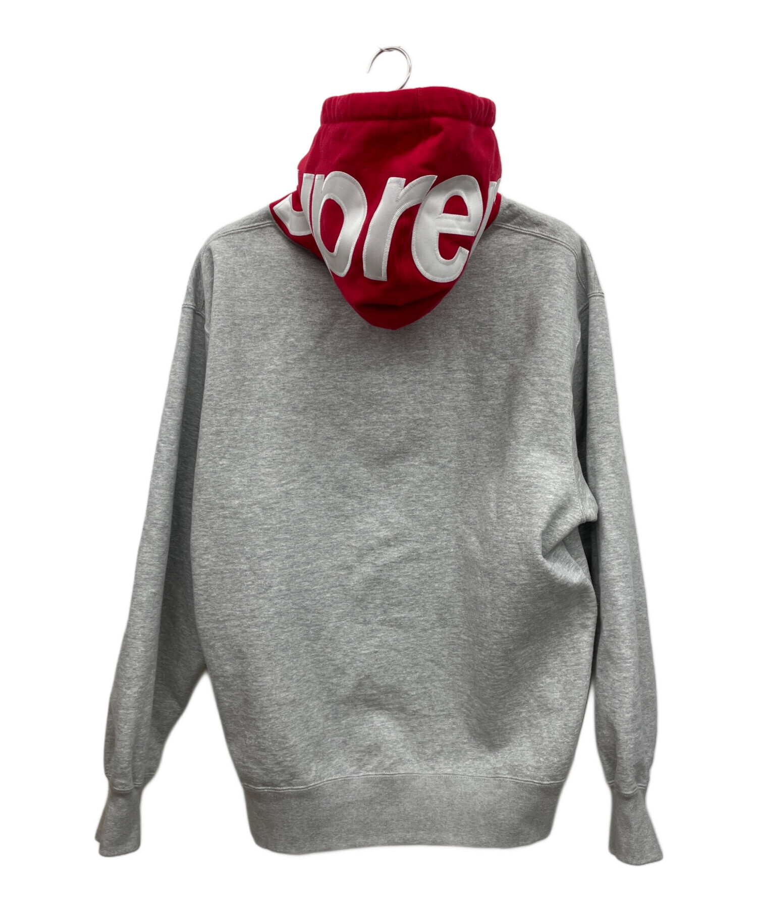 中古・古着通販】Supreme (シュプリーム) プルオーバーパーカー グレー