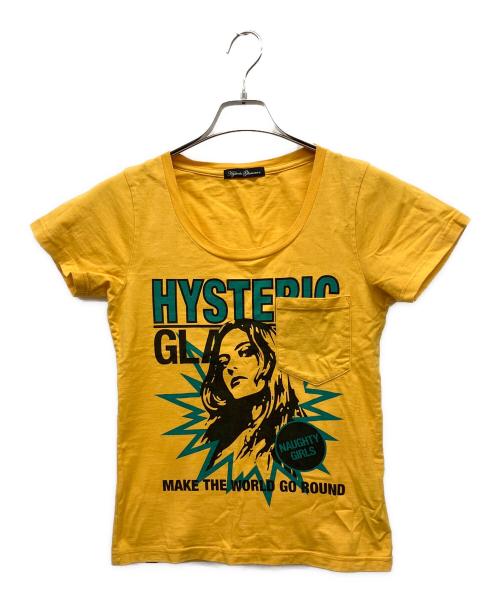 希少 初期 Hysteric Glamour イエロー Tシャツ 半袖 中古・古着通販】Hysteric Glamour (ヒステリックグラマー) 半袖T