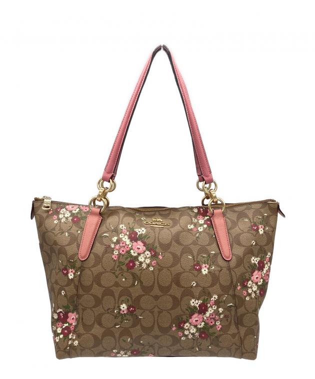 中古・古着通販】COACH (コーチ) トートバッグ ブラウン｜ブランド