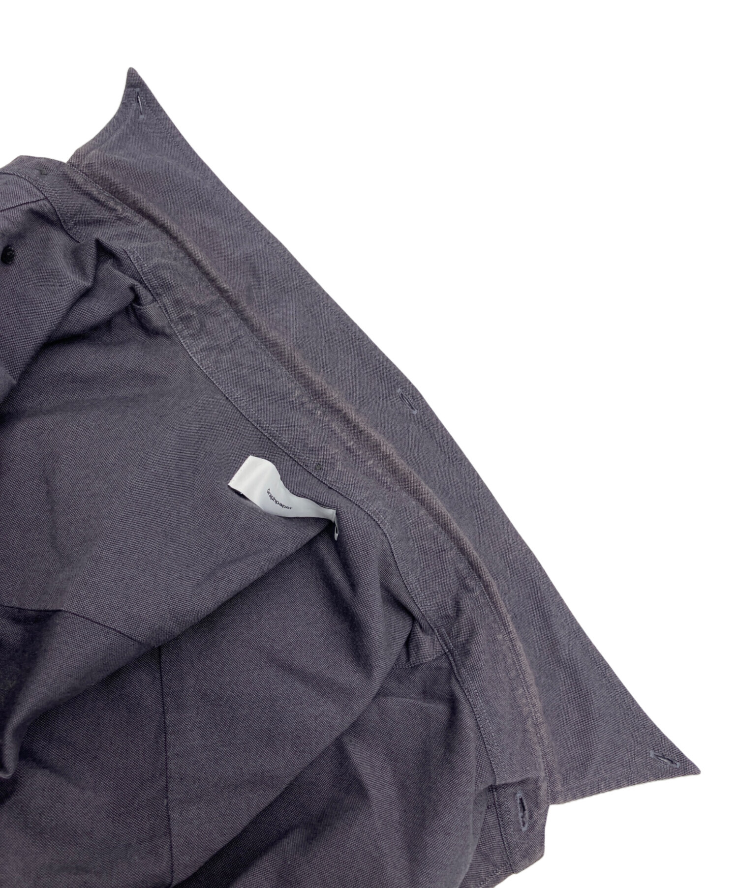 中古・古着通販】Graphpaper (グラフペーパー) 長袖シャツ グレー