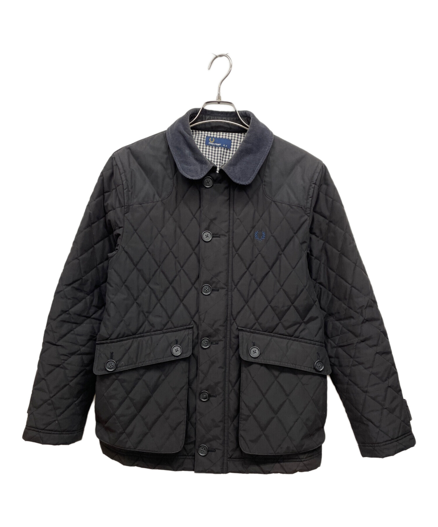 FREDPERRY フレッドペリー　キルティングジャケット リバーシブル　S 中古・古着通販】FRED PERRY (フレッドペリー) キルティングジャケット