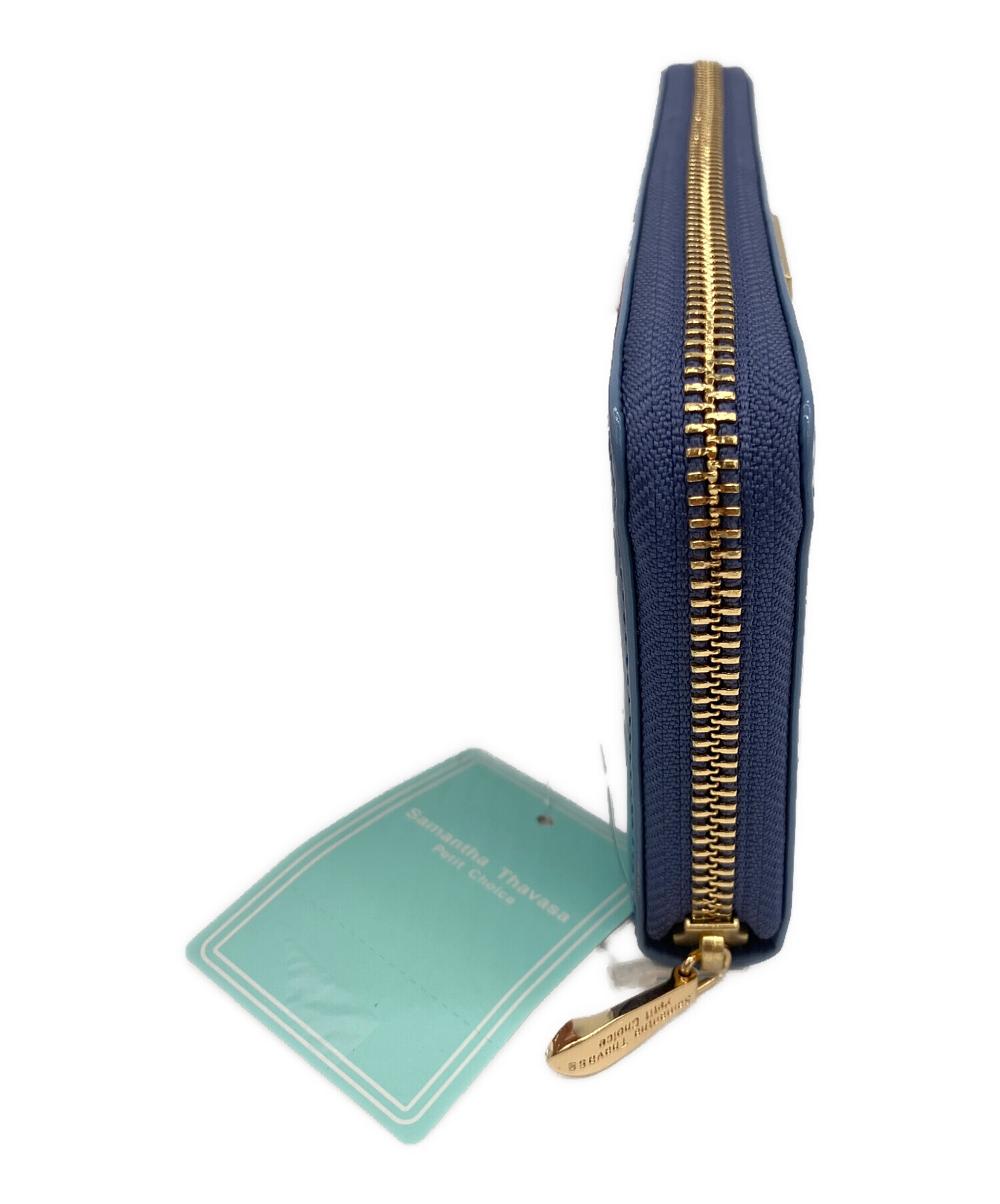 未使用 サマンサタバサ 長財布 ラメレザービジュー 長財布(FREE ブラック): Samantha Thavasaサマンサ