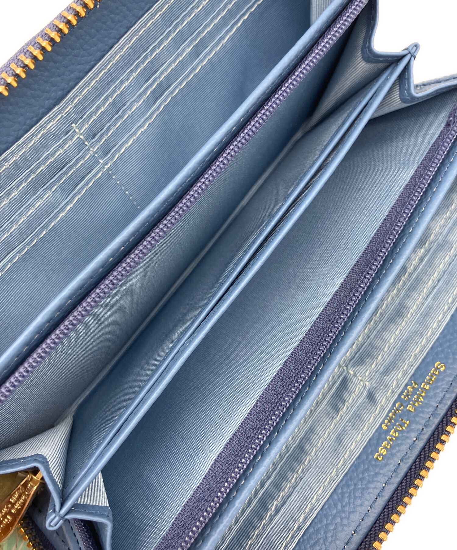 中古・古着通販】Samantha Thavasa (サマンサタバサ) 長財布 ブルー 未