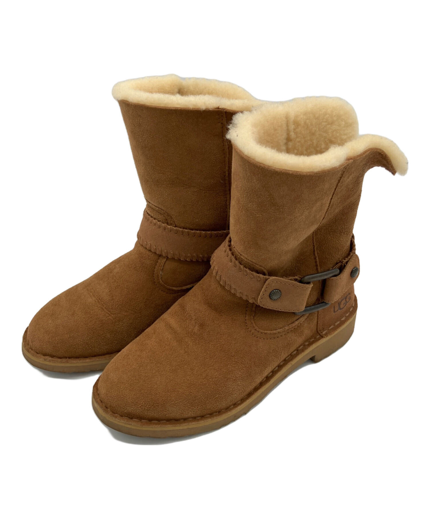 中古・古着通販】UGG (アグ) ムートンブーツ ブラウン サイズ