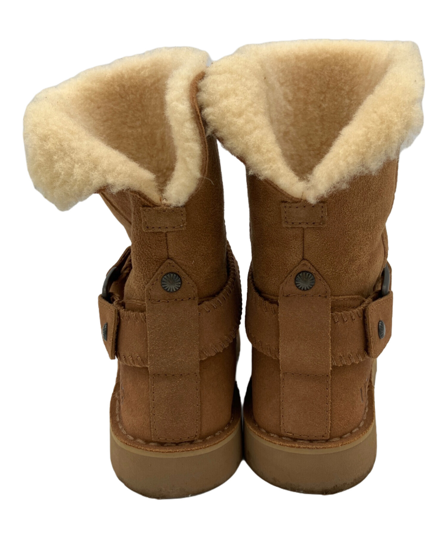 中古・古着通販】UGG (アグ) ムートンブーツ ブラウン サイズ:24cm