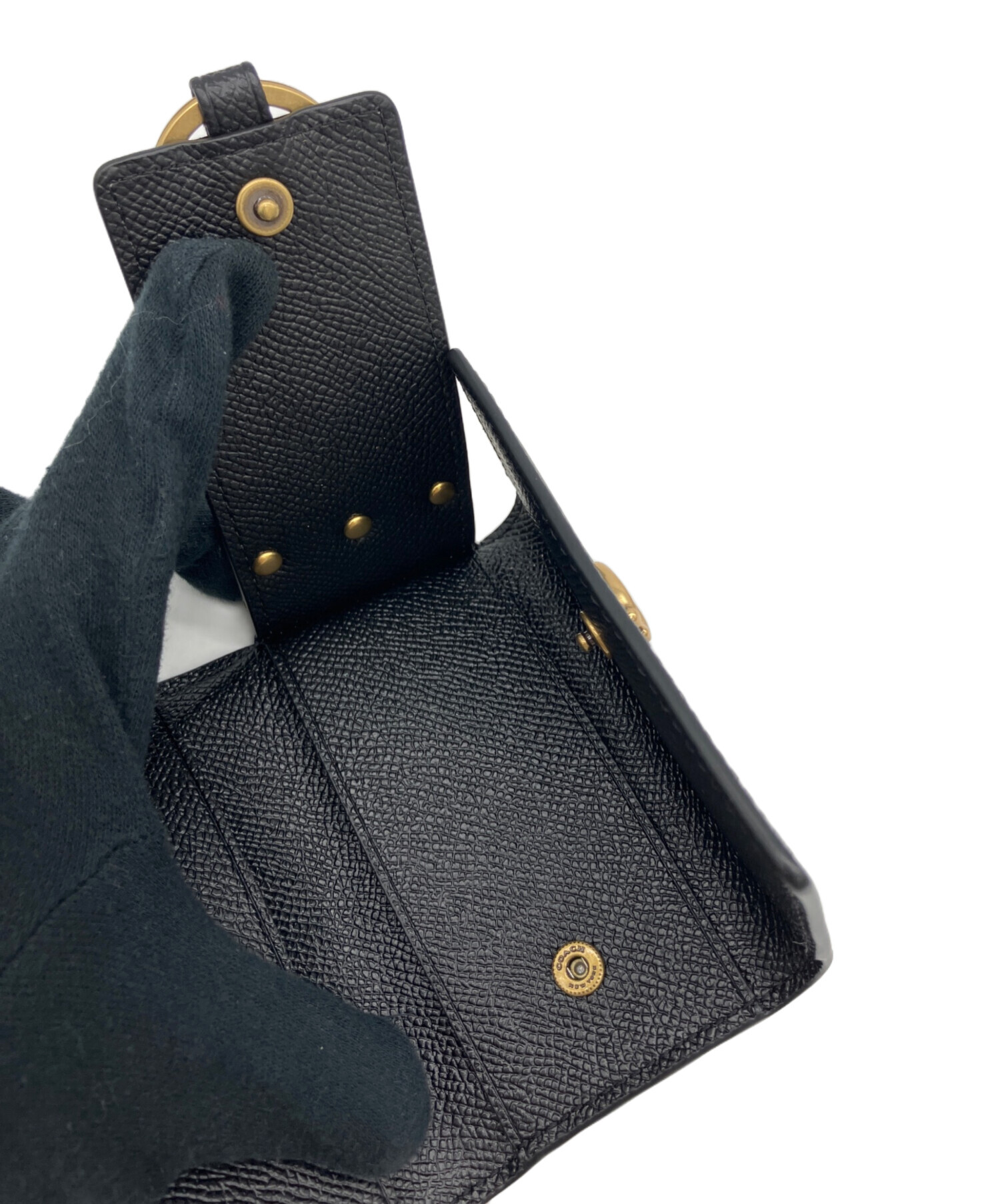 中古・古着通販】COACH (コーチ) キーケース ブラック｜ブランド・古着