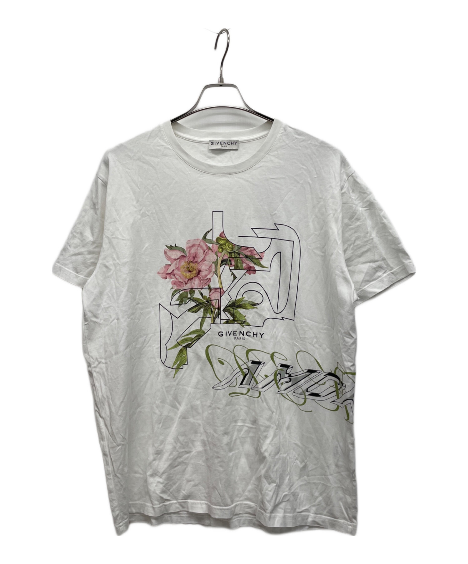 中古・古着通販】GIVENCHY (ジバンシィ) 半袖カットソー ホワイト 