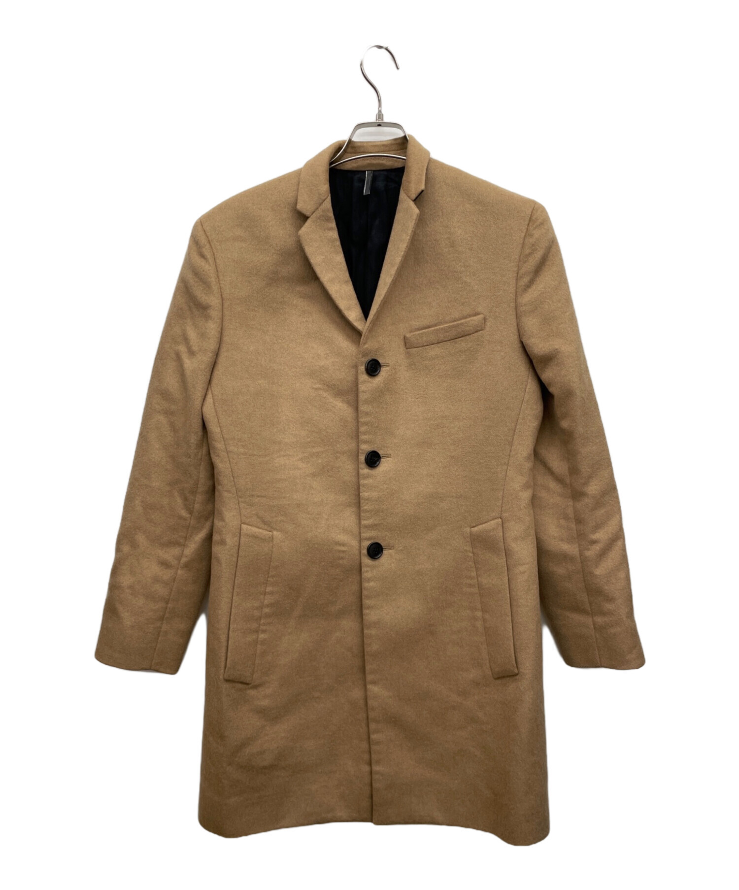 極美品 18aw Dior homme チェスターコート ベージュ 46 DIOR HOMME - Dior Homme ディオールオム チェスターコート 46(M位) 茶