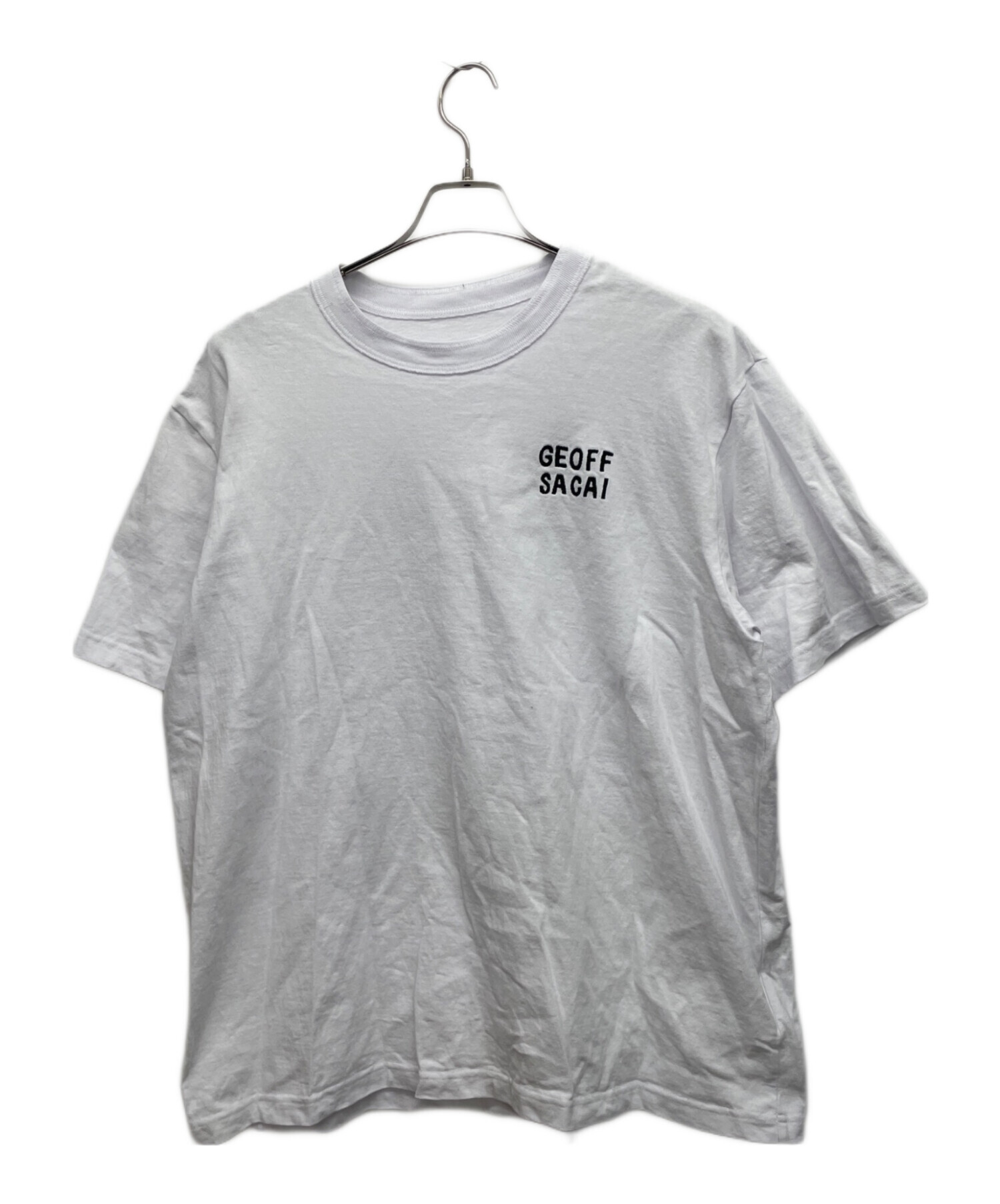 中古・古着通販】sacai (サカイ) 半袖カットソー ホワイト サイズ:5