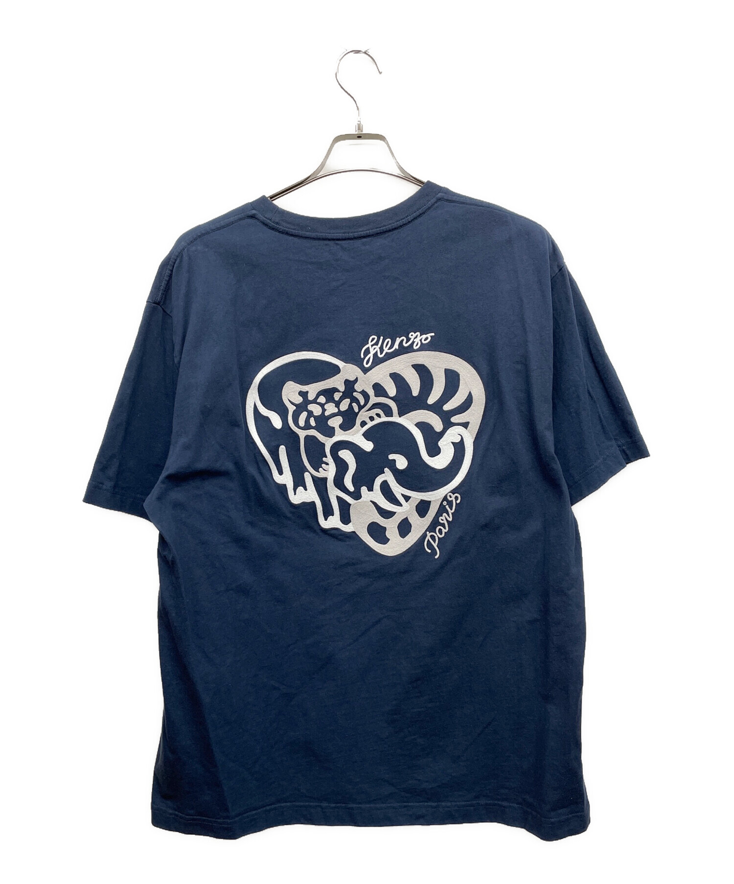 中古・古着通販】KENZO (ケンゾー) OVERSIZE T-SHIRT ネイビー サイズ 