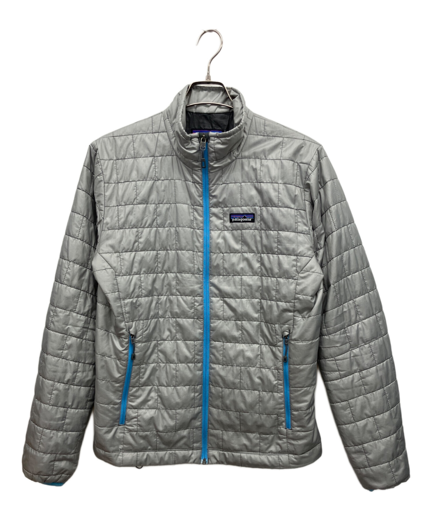 patagonia 18年製 ナノパフジャケット グレー キルティング M patagonia 18年製 ナノパフジャケット グレー キルティング M