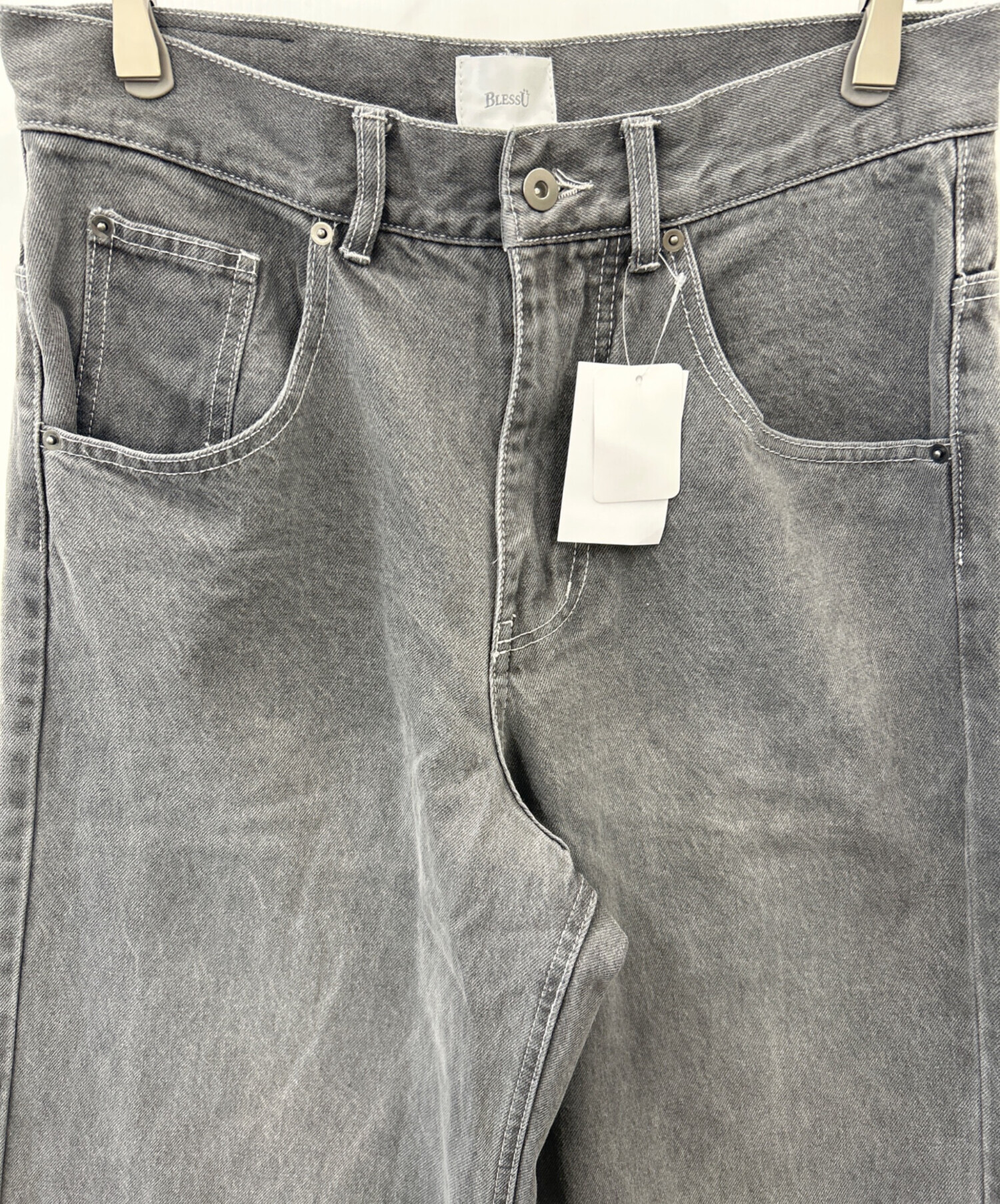 中古・古着通販】BLESS U (ブレスユー) BLESS U バギーデニムパンツ