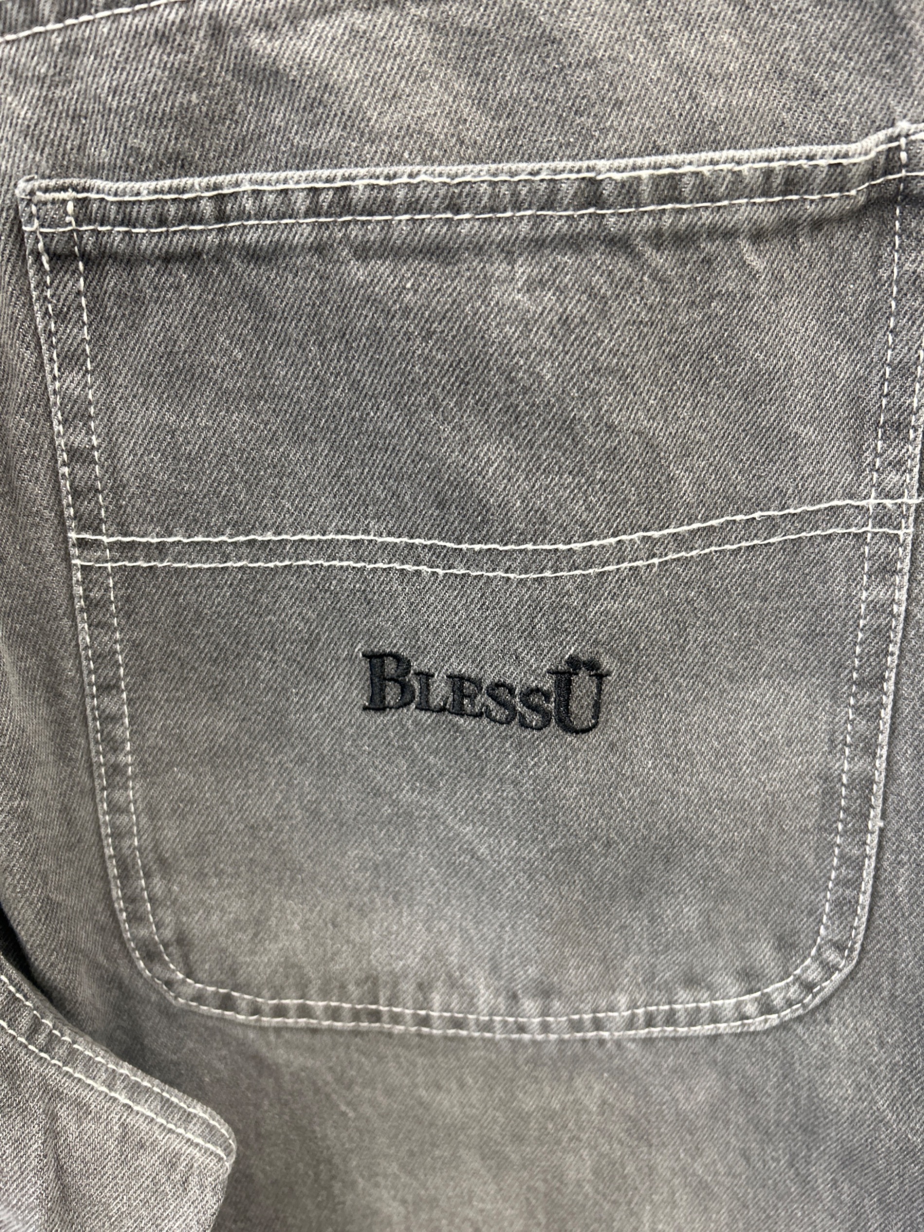 中古・古着通販】BLESS U (ブレスユー) BLESS U バギーデニムパンツ