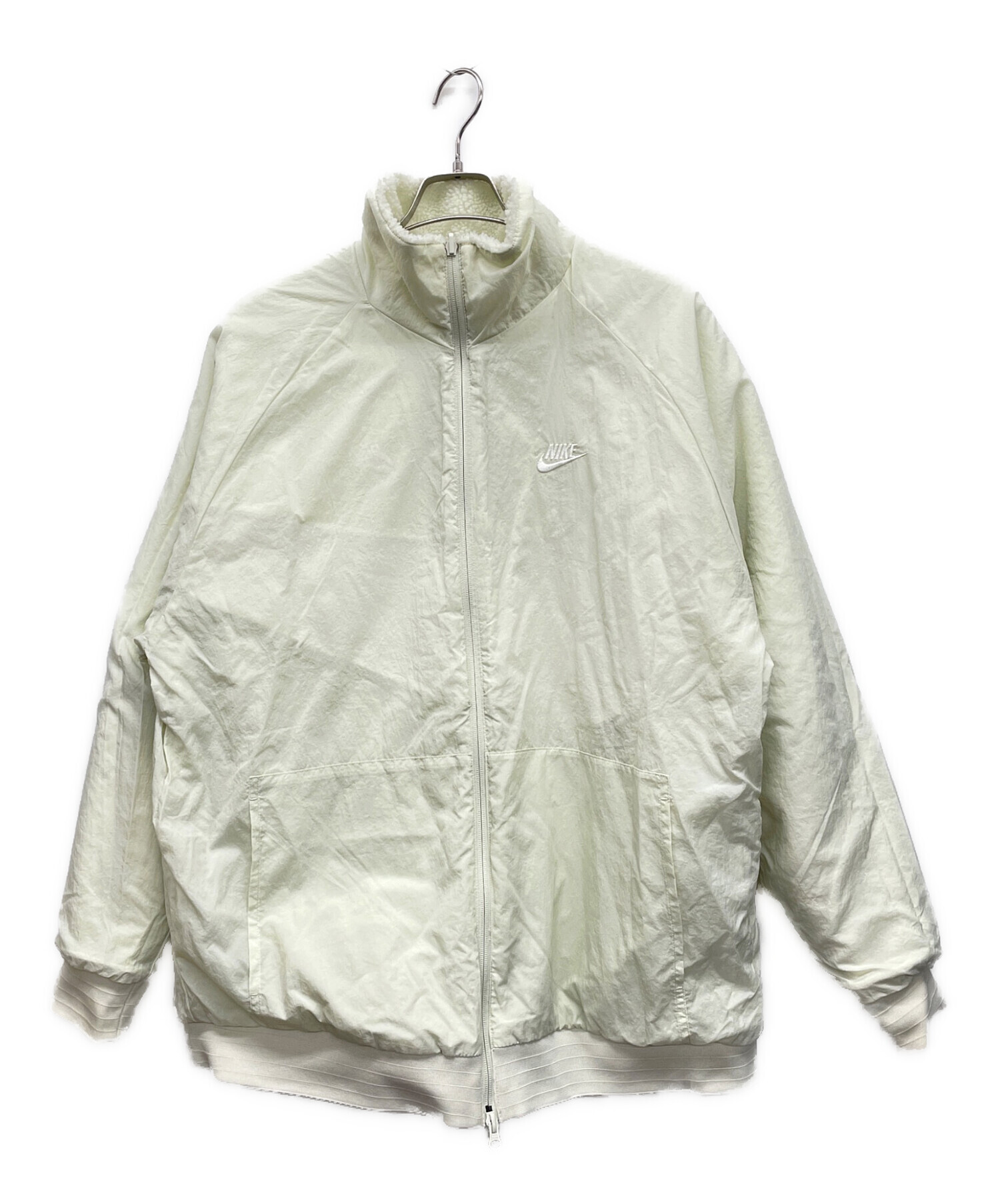 中古・古着通販】NIKE (ナイキ) ボアジャケット ホワイト サイズ:3XL