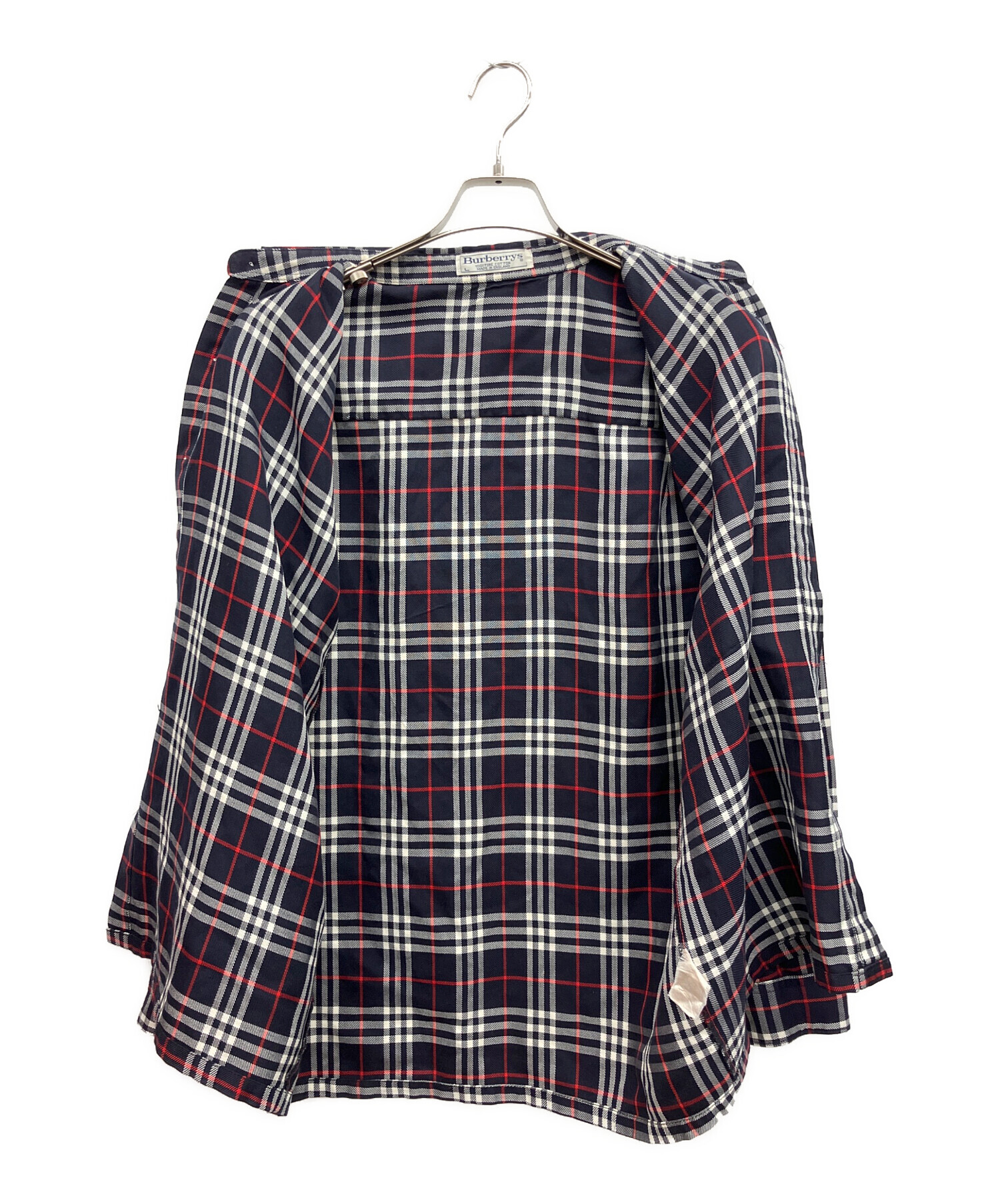 中古・古着通販】Burberry's (バーバリー) 長袖シャツ ブラック サイズ