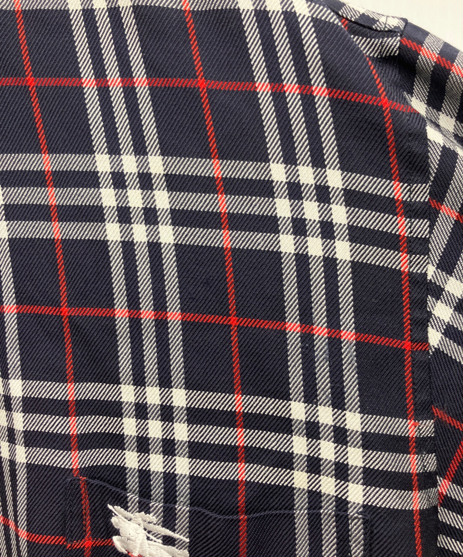 中古・古着通販】Burberry's (バーバリー) 長袖シャツ ブラック サイズ