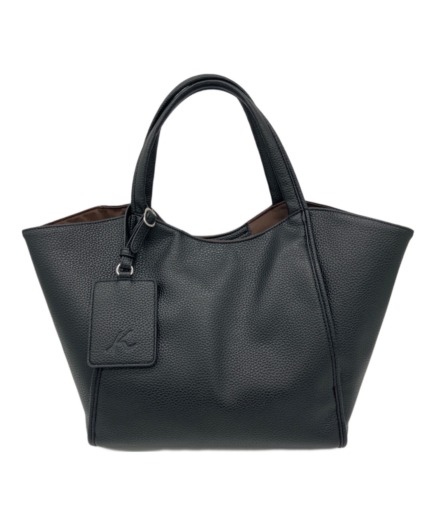 中古・古着通販】KITAMURA (キタムラ) トートバッグ ブラック