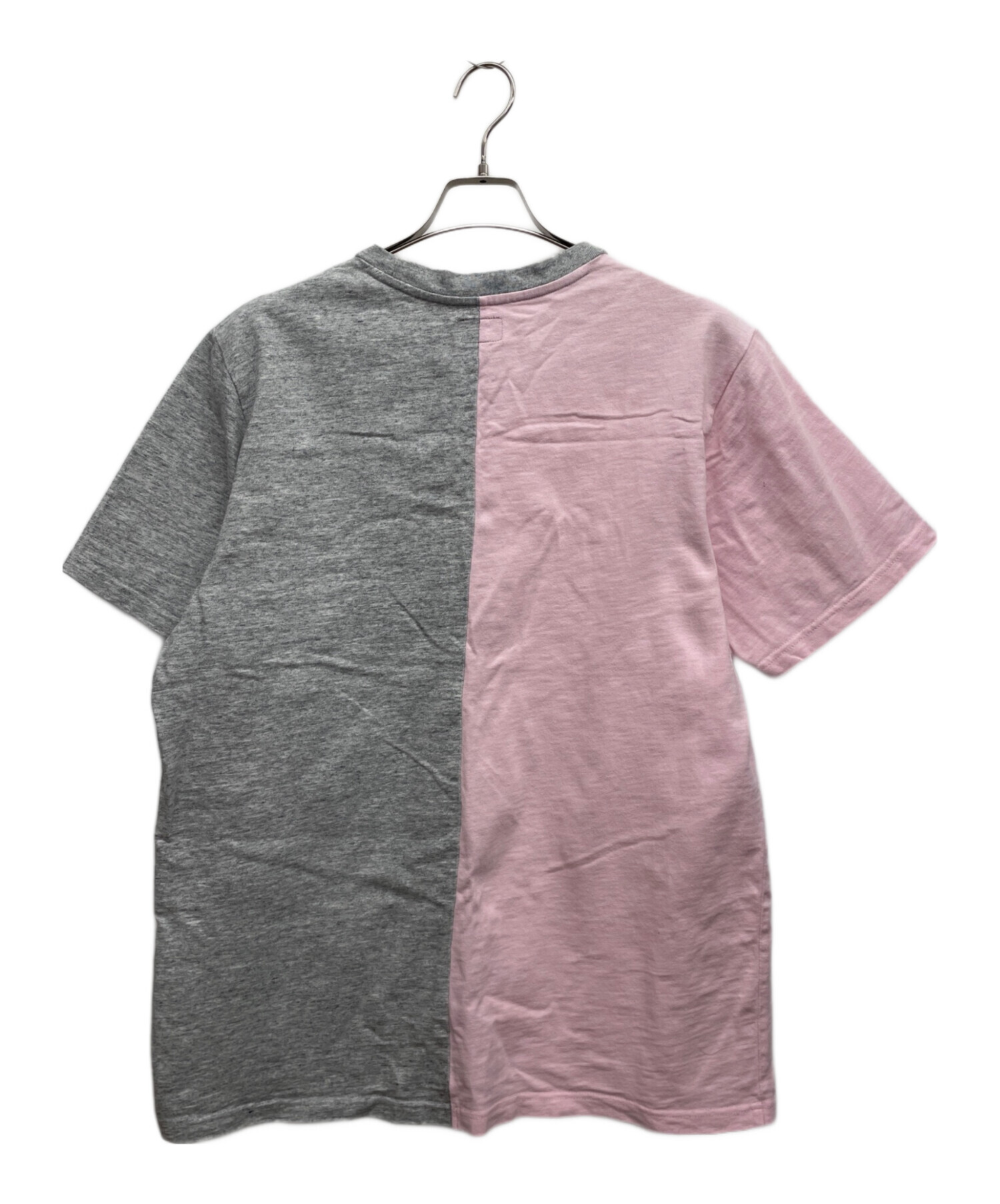 中古・古着通販】Supreme (シュプリーム) 半袖Tシャツ ピンク×グレー